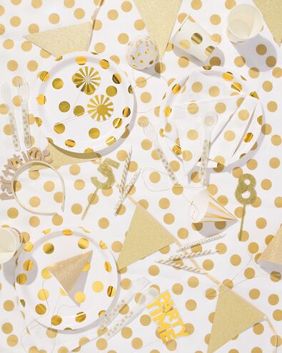 taartdecoratie herbruikbaar cijfer 5 - 14240184 - HEMA